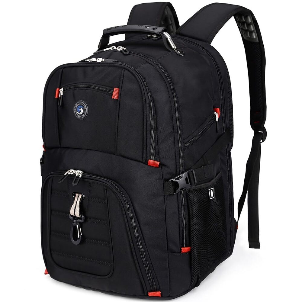 Extra Large 50L Travel Laptop Backpack with combination lock, College